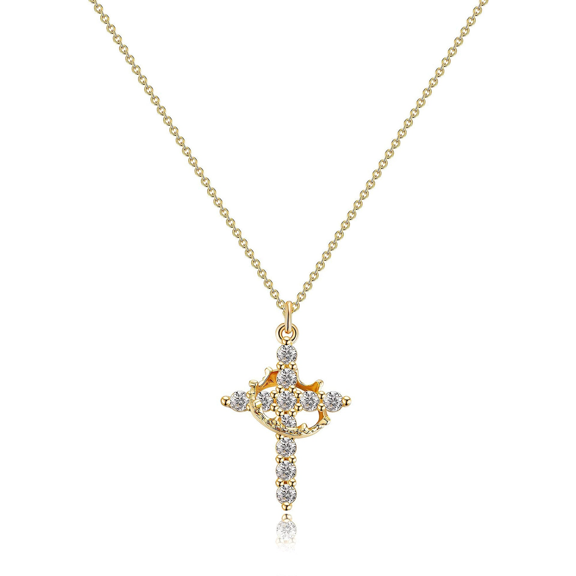 communion cross necklace