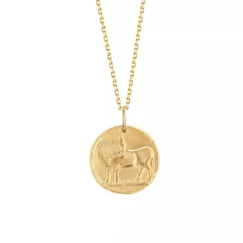 Taurus necklace