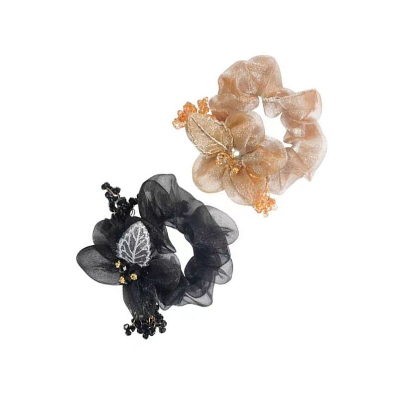 light luxury flower hair tie-Gomyhair