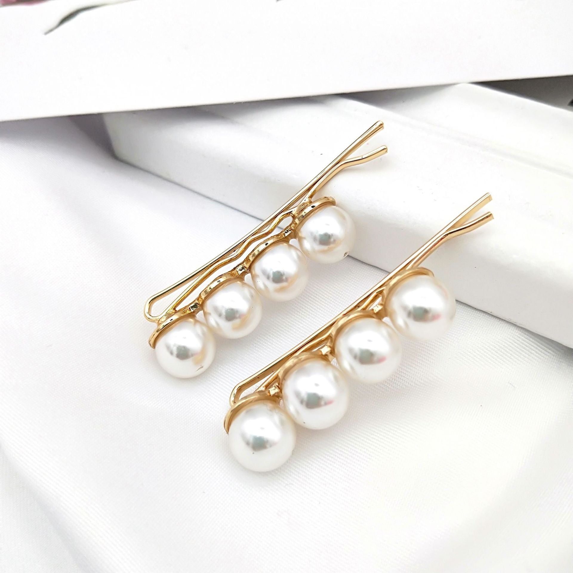 pearl bridal hair clip-Gomyhair