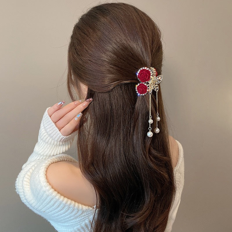 Rose Claw Hair Clip Hot Sale 2024-Gomyhair